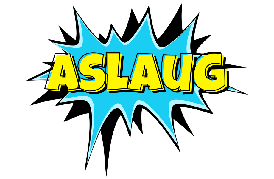 Aslaug amazing logo