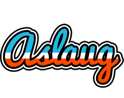 Aslaug america logo