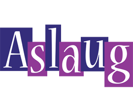 Aslaug autumn logo