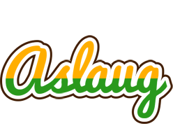 Aslaug banana logo