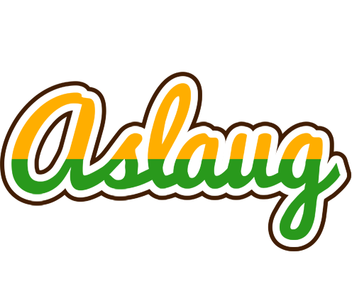 Aslaug banana logo