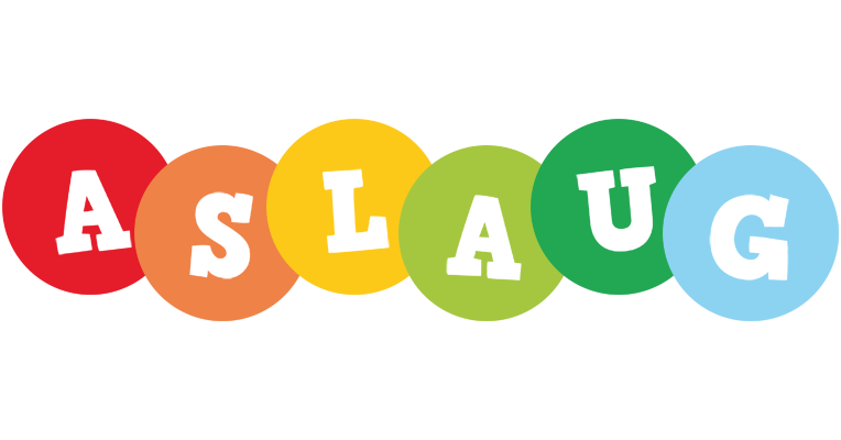 Aslaug boogie logo