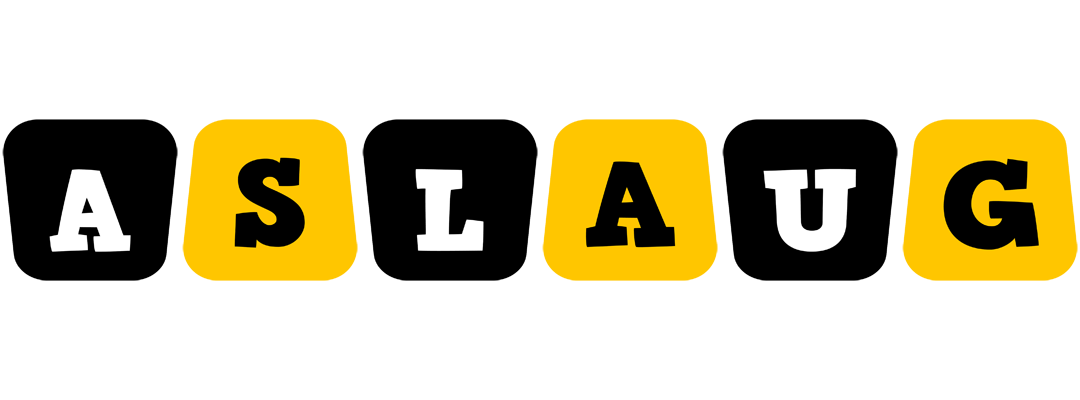 Aslaug boots logo