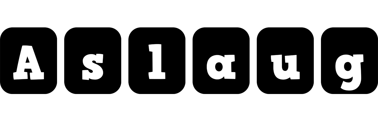 Aslaug box logo