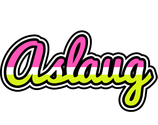 Aslaug candies logo