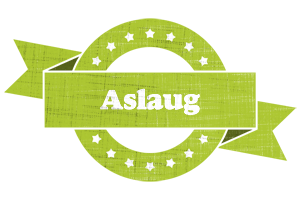 Aslaug change logo