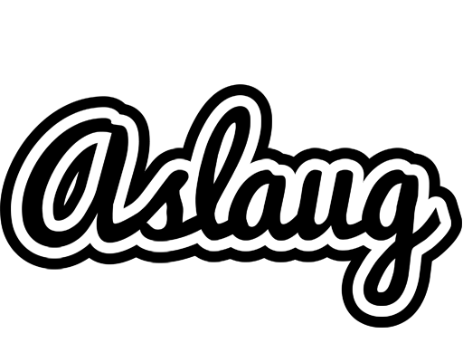 Aslaug chess logo