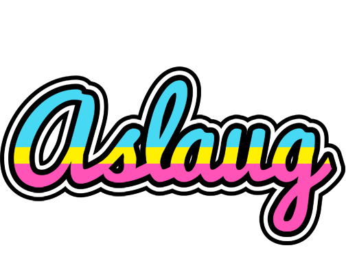 Aslaug circus logo