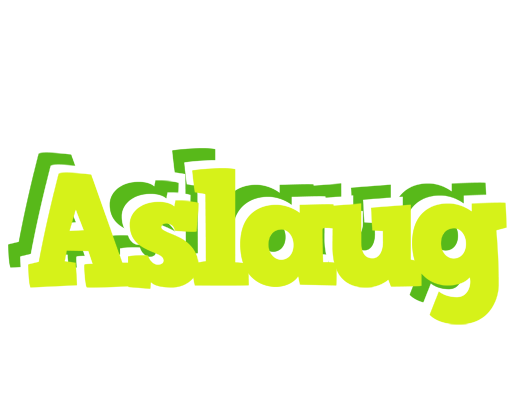 Aslaug citrus logo