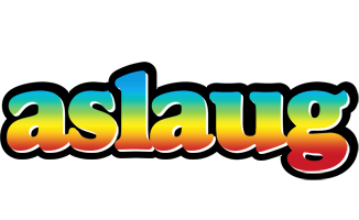 Aslaug color logo