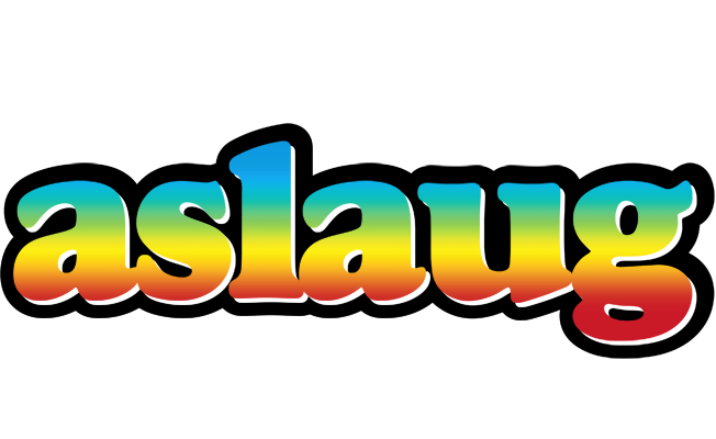 Aslaug color logo