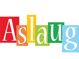 Aslaug colors logo