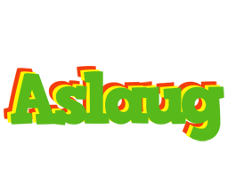 Aslaug crocodile logo