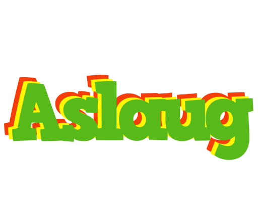 Aslaug crocodile logo