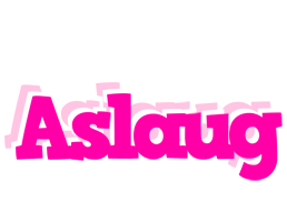 Aslaug dancing logo