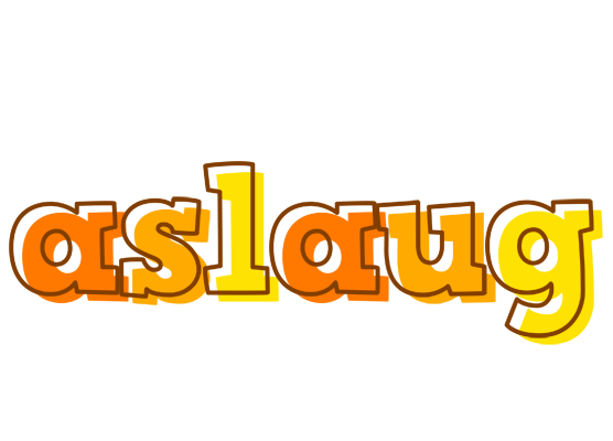 Aslaug desert logo