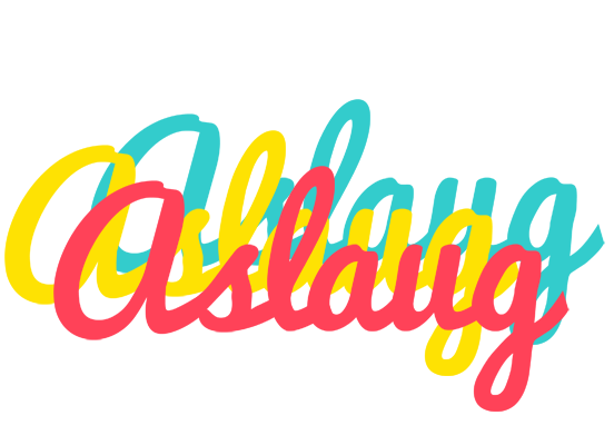 Aslaug disco logo