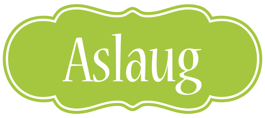 Aslaug family logo