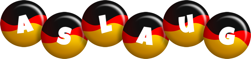 Aslaug german logo