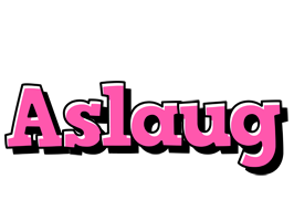 Aslaug girlish logo