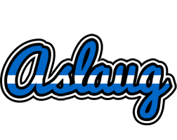 Aslaug greece logo