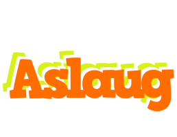 Aslaug healthy logo