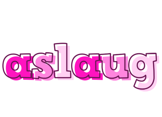 Aslaug hello logo