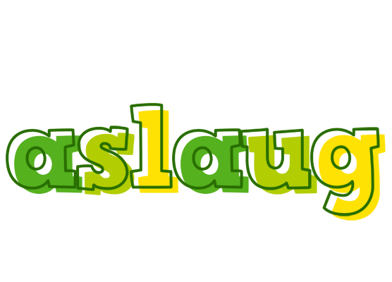 Aslaug juice logo