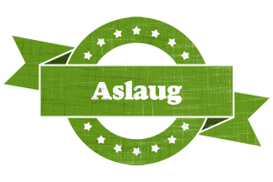 Aslaug natural logo