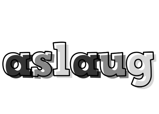 Aslaug night logo