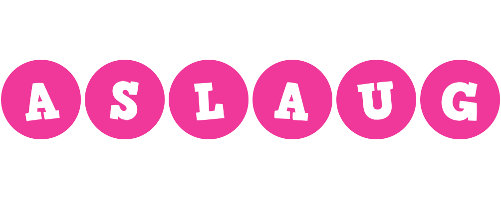Aslaug poker logo