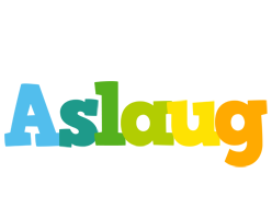 Aslaug rainbows logo