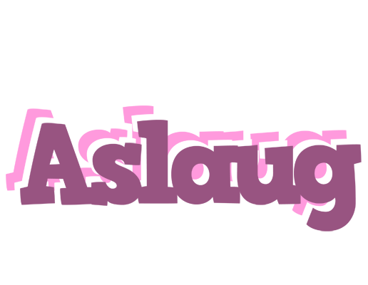 Aslaug relaxing logo