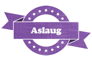 Aslaug royal logo