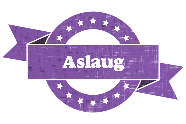 Aslaug royal logo