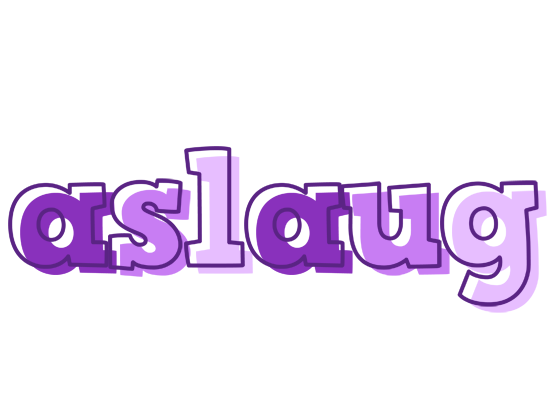 Aslaug sensual logo