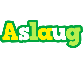 Aslaug soccer logo