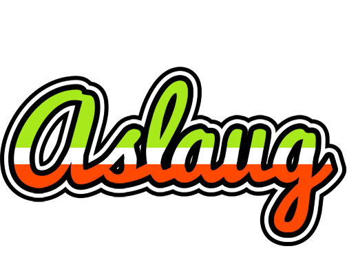 Aslaug superfun logo
