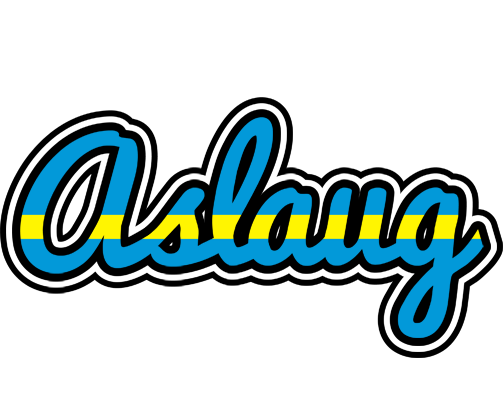 Aslaug sweden logo