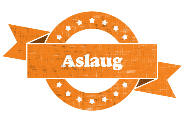 Aslaug victory logo