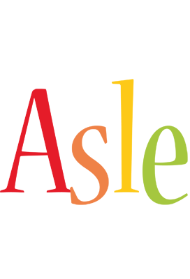 Asle birthday logo