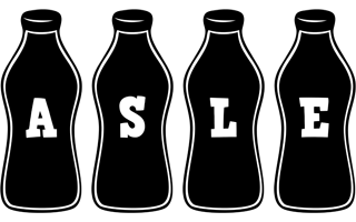 Asle bottle logo