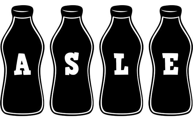 Asle bottle logo