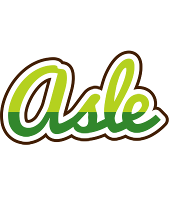 Asle golfing logo