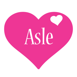 Asle love-heart logo