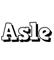 Asle snowing logo