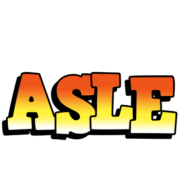 Asle sunset logo