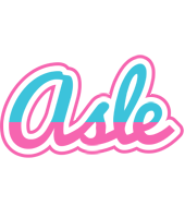 Asle woman logo