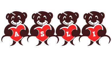 Asli bear logo