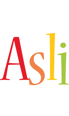 Asli birthday logo